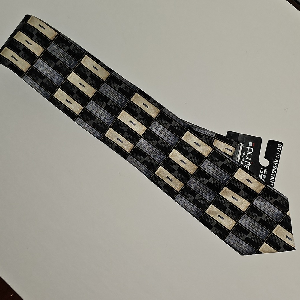 Puritan Mens Silk Tie - Picture 7 of 7